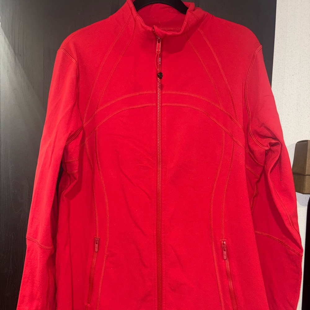 Lululemon Athletica Vibrant Red Jacket